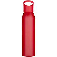Load image into Gallery viewer, Sky 650 ml RCS recycled single wall stainless steel water bottle — Red (front)