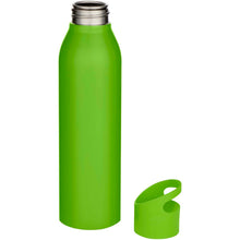 Load image into Gallery viewer, Sky 650 ml RCS recycled single wall stainless steel water bottle — Apple green (detail)