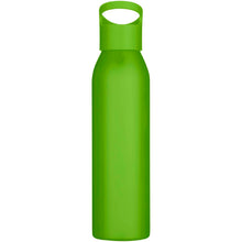 Load image into Gallery viewer, Sky 650 ml RCS recycled single wall stainless steel water bottle — Apple green (front)