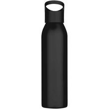 Load image into Gallery viewer, Sky 650 ml RCS recycled single wall stainless steel water bottle — Black (front)