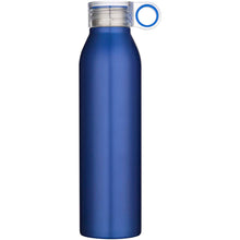 Load image into Gallery viewer, Grom 650 ml RCS recycled stainless steel water bottle — Royal blue (front)