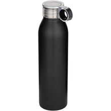 Load image into Gallery viewer, Grom 650 ml RCS recycled stainless steel water bottle — Black