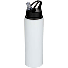 Load image into Gallery viewer, Fitz 800 ml RCS recycled single wall stainless steel water bottle — White