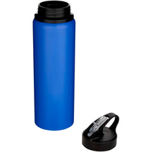 Load image into Gallery viewer, Fitz 800 ml RCS recycled single wall stainless steel water bottle — Royal blue (detail)
