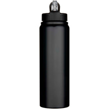 Load image into Gallery viewer, Fitz 800 ml RCS recycled single wall stainless steel water bottle — Black (front)