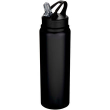 Load image into Gallery viewer, Fitz 800 ml RCS recycled single wall stainless steel water bottle — Black