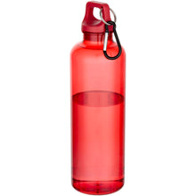 Load image into Gallery viewer, Oregon 750 ml RCS recycled plastic water bottle with carabiner — Red