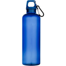 Load image into Gallery viewer, Oregon 750 ml RCS recycled plastic water bottle with carabiner — Royal blue (front)