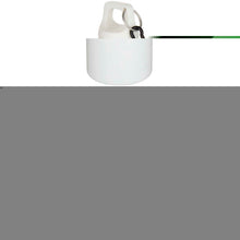 Load image into Gallery viewer, Oregon 750 ml solid colour RCS recycled plastic water bottle with carabiner   — White