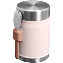 Load image into Gallery viewer, Stanley Legendary 400 ml food jar with spork — Light pink (back)
