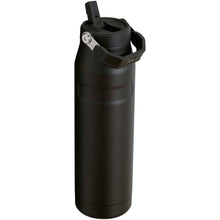 Load image into Gallery viewer, Stanley IceFlow™ 2.0 1.06 litre water bottle with flip straw — Black