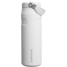 Load image into Gallery viewer, Stanley IceFlow™ 2.0 700 ml water bottle with flip straw — Frosted white (front)