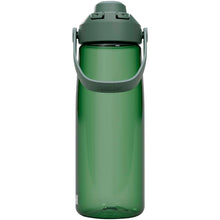Load image into Gallery viewer, Camelbak® Thrive Chug 740 ml Tritan Renew water bottle with flip cap — Forest green (front)