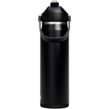Load image into Gallery viewer, Camelbak® Thrive Flip VSS 740 ml vacuum insulated stainless steel water bottle with flip straw — Black (front)
