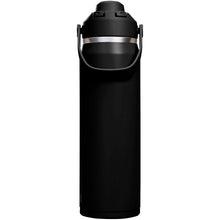 Load image into Gallery viewer, Camelbak® Thrive Chug VSS 740 ml stainless steel water bottle with flip cap — Black (front)