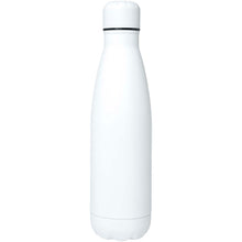Load image into Gallery viewer, Cove 750 ml RCS recycled single wall stainless steel water bottle — White (front)
