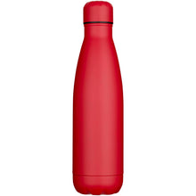 Load image into Gallery viewer, Cove 750 ml RCS recycled single wall stainless steel water bottle — Red (front)