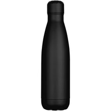 Load image into Gallery viewer, Cove 750 ml RCS recycled single wall stainless steel water bottle — Black (front)