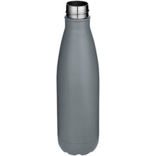 Load image into Gallery viewer, Cove 750 ml RCS recycled single wall stainless steel water bottle — Matted Grey (detail)