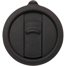 Load image into Gallery viewer, Carter 450 ml ceramic mug with plastic lid — Black (detail 2)