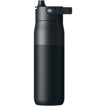 Load image into Gallery viewer, LARQ PureVis™ 2.0 680 ml water bottle — Black (back)