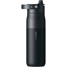 Load image into Gallery viewer, LARQ PureVis™ 2.0 680 ml water bottle — Black (front)