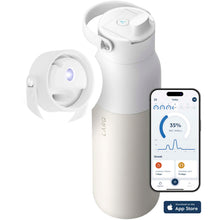 Load image into Gallery viewer, LARQ PureVis™ 2.0 1000 ml water bottle — White (detail 2)