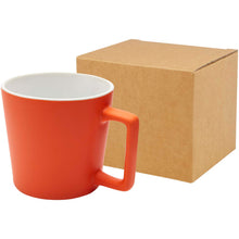 Load image into Gallery viewer, Cali 370 ml ceramic mug with matt finish — Orange