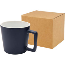 Load image into Gallery viewer, Cali 370 ml ceramic mug with matt finish — Navy Blue