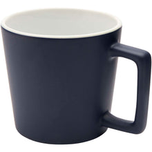 Load image into Gallery viewer, Cali 370 ml ceramic mug with matt finish — Navy Blue (detail)