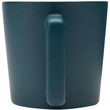 Load image into Gallery viewer, Cali 370 ml ceramic mug with matt finish — Deep Sea Green (back)