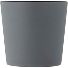Load image into Gallery viewer, Cali 370 ml ceramic mug with matt finish — Black / Matted Grey (front)