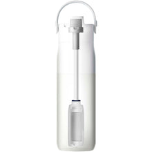 Load image into Gallery viewer, LARQ Swig Top 1000 ml water bottle — White (detail 2)