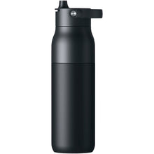 Load image into Gallery viewer, LARQ Swig Top 1000 ml water bottle — Black (back)