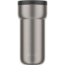 Load image into Gallery viewer, Mepal Ellipse 375 ml insulated stainless steel mug — Black (front)