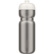 Load image into Gallery viewer, Mepal Pull 800 ml stainless steel sport bottle — White (front)