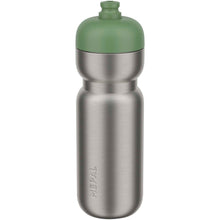 Load image into Gallery viewer, Mepal Pull 800 ml stainless steel sport bottle — Moss green
