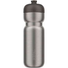 Load image into Gallery viewer, Mepal Pull 800 ml stainless steel sport bottle — Black (front)