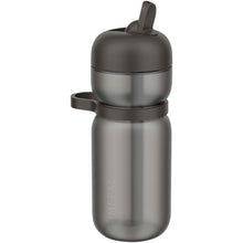 Load image into Gallery viewer, Mepal 600 ml sport bottle with flip lid — Black