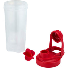 Load image into Gallery viewer, Forza 700 ml sport bottle with shaker ball — Red (detail)