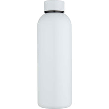 Load image into Gallery viewer, Spring 750 ml RCS recycled single wall stainless steel water bottle — White (front)