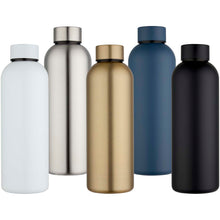 Load image into Gallery viewer, Spring 750 ml RCS recycled single wall stainless steel water bottle — group