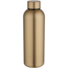 Load image into Gallery viewer, Spring 750 ml RCS recycled single wall stainless steel water bottle — Gold