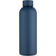 Load image into Gallery viewer, Spring 750 ml RCS recycled single wall stainless steel water bottle — Hale Blue (front)