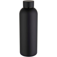 Load image into Gallery viewer, Spring 750 ml RCS recycled single wall stainless steel water bottle — Black