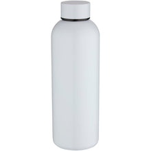 Load image into Gallery viewer, Spring 750 ml sublimation RCS recycled single wall stainless steel water bottle — White