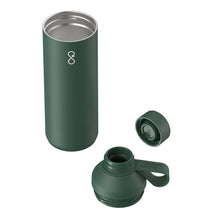 Load image into Gallery viewer, Ocean Bottle Peak 710 ml water bottle — Forest green (front)