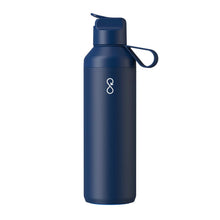 Load image into Gallery viewer, Ocean Bottle Peak GO 710 ml recycled stainless steel water bottle — Ocean Blue