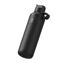 Load image into Gallery viewer, Ocean Bottle Peak GO 710 ml recycled stainless steel water bottle — Obsidian Black (detail 2)