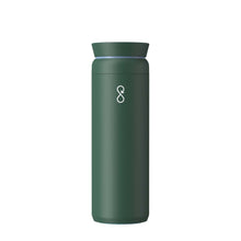 Load image into Gallery viewer, Ocean Bottle Peak Brew 590 ml recycled stainless steel tumbler — Forest green
